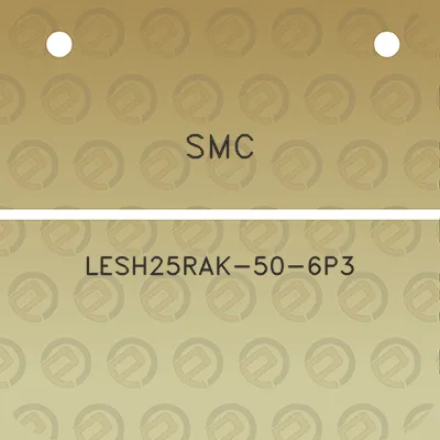 smc-lesh25rak-50-6p3