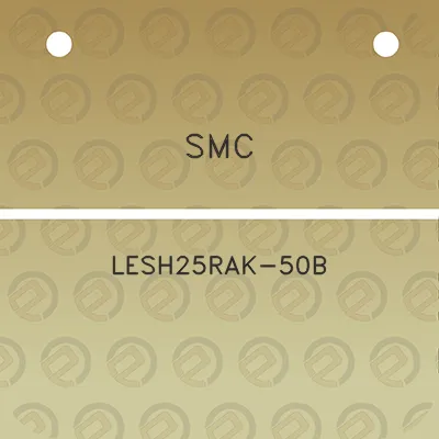 smc-lesh25rak-50b