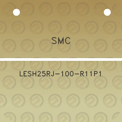 smc-lesh25rj-100-r11p1