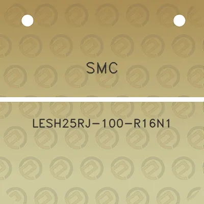 smc-lesh25rj-100-r16n1