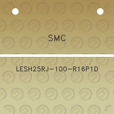 smc-lesh25rj-100-r16p1d