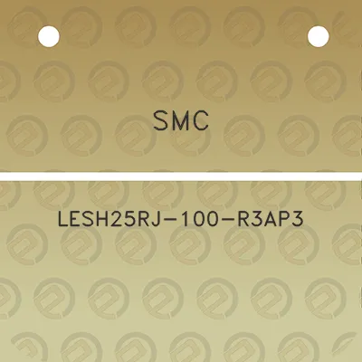 smc-lesh25rj-100-r3ap3