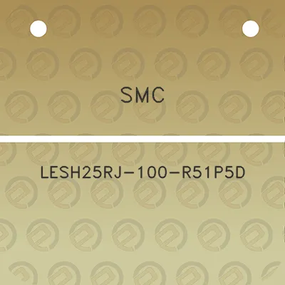 smc-lesh25rj-100-r51p5d