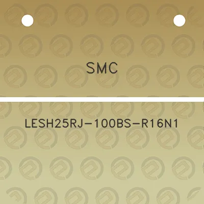 smc-lesh25rj-100bs-r16n1