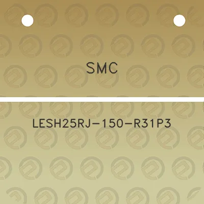 smc-lesh25rj-150-r31p3