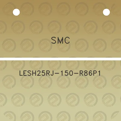 smc-lesh25rj-150-r86p1