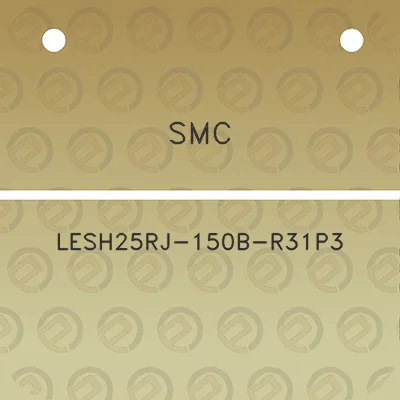 smc-lesh25rj-150b-r31p3