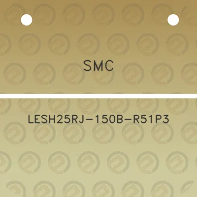 smc-lesh25rj-150b-r51p3