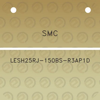 smc-lesh25rj-150bs-r3ap1d