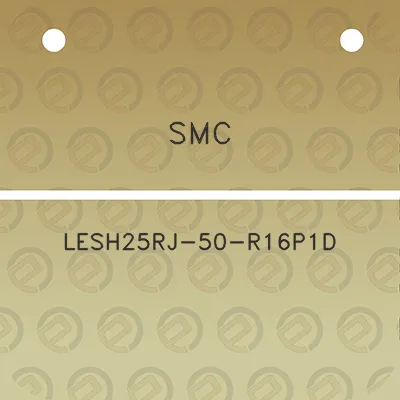 smc-lesh25rj-50-r16p1d