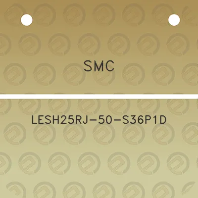 smc-lesh25rj-50-s36p1d