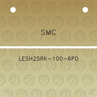 smc-lesh25rk-100-6pd