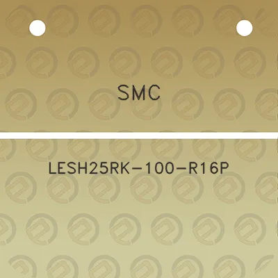 smc-lesh25rk-100-r16p