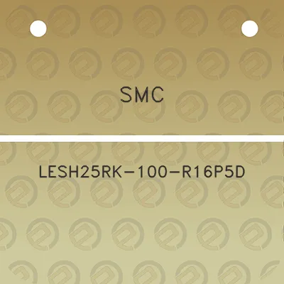 smc-lesh25rk-100-r16p5d