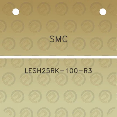 smc-lesh25rk-100-r3