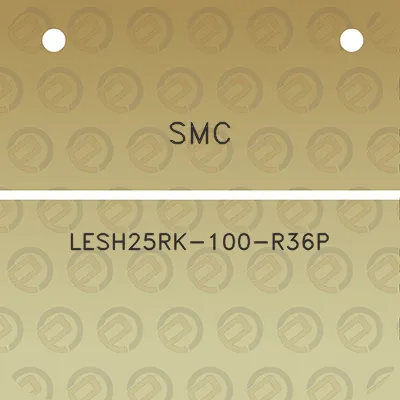 smc-lesh25rk-100-r36p