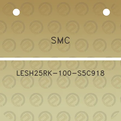 smc-lesh25rk-100-s5c918