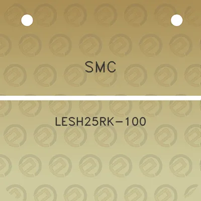 smc-lesh25rk-100