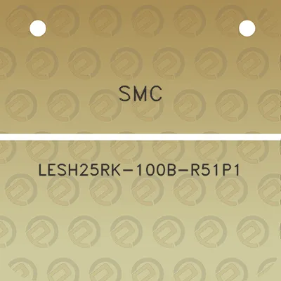 smc-lesh25rk-100b-r51p1