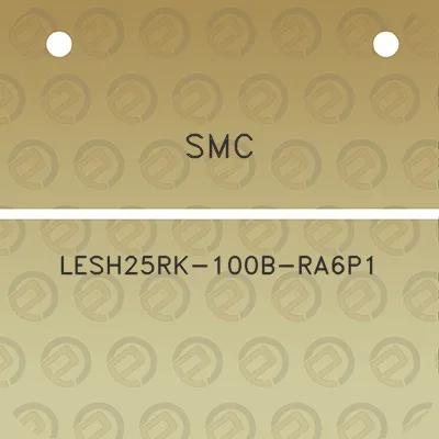 smc-lesh25rk-100b-ra6p1