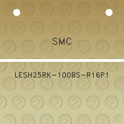 smc-lesh25rk-100bs-r16p1