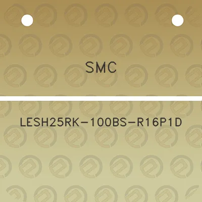 smc-lesh25rk-100bs-r16p1d