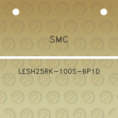 smc-lesh25rk-100s-6p1d