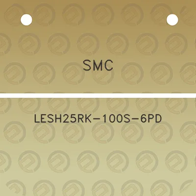 smc-lesh25rk-100s-6pd