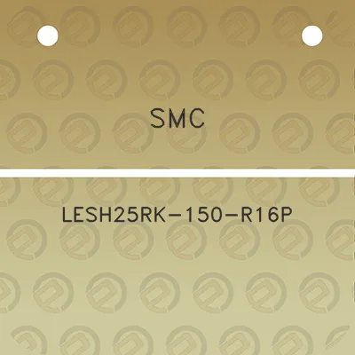 smc-lesh25rk-150-r16p