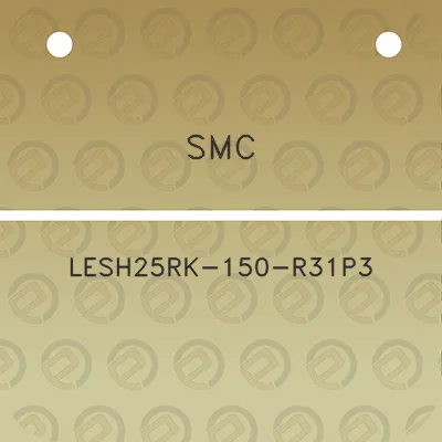 smc-lesh25rk-150-r31p3