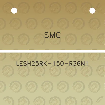 smc-lesh25rk-150-r36n1