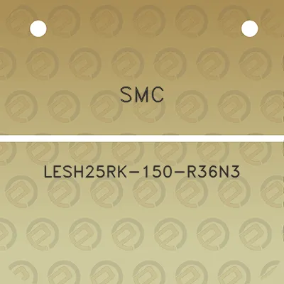 smc-lesh25rk-150-r36n3