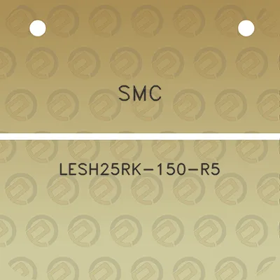 smc-lesh25rk-150-r5