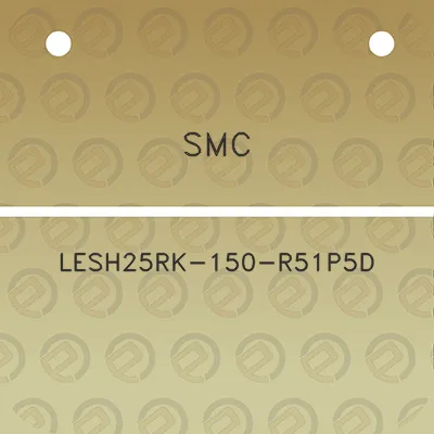 smc-lesh25rk-150-r51p5d