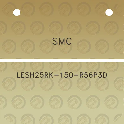 smc-lesh25rk-150-r56p3d