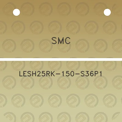 smc-lesh25rk-150-s36p1