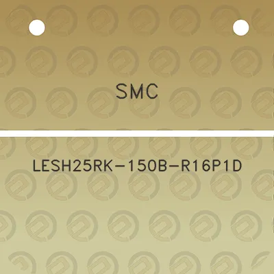 smc-lesh25rk-150b-r16p1d