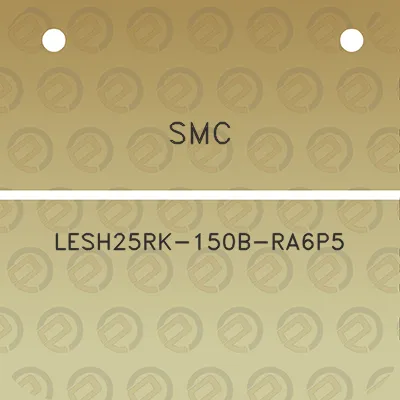 smc-lesh25rk-150b-ra6p5