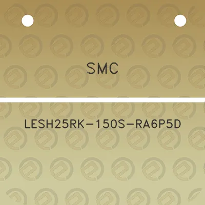 smc-lesh25rk-150s-ra6p5d