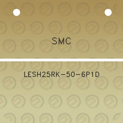 smc-lesh25rk-50-6p1d