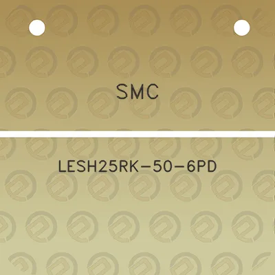 smc-lesh25rk-50-6pd