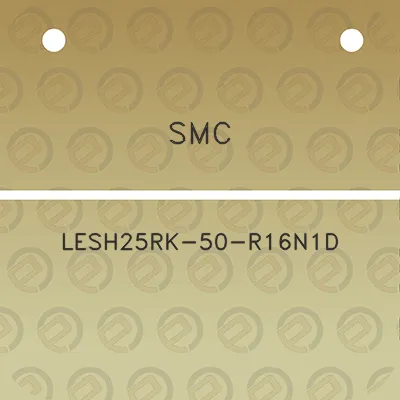 smc-lesh25rk-50-r16n1d