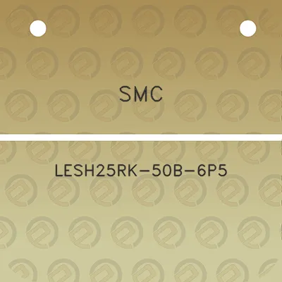 smc-lesh25rk-50b-6p5