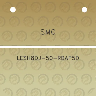 smc-lesh8dj-50-rbap5d