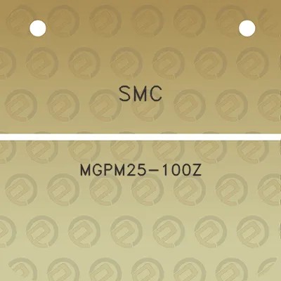 smc-mgpm25-100z