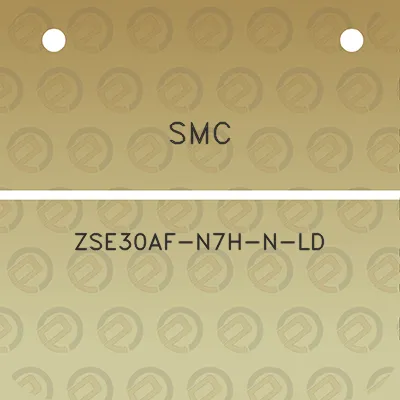 smc-zse30af-n7h-n-ld