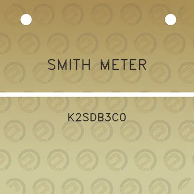 smith-meter-k2sdb3c0