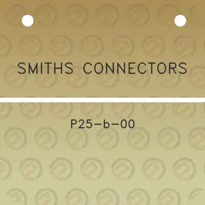 smiths-connectors-p25-b-00