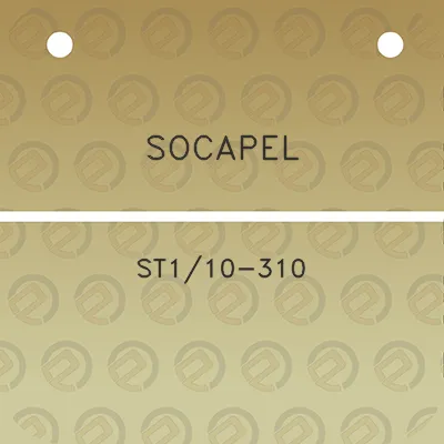 socapel-st110-310