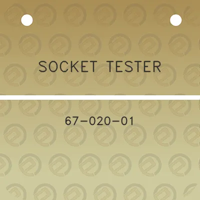 socket-tester-67-020-01